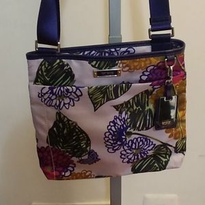 🧧Anna Sui X Tumi Floral Crossbody Bag RARE